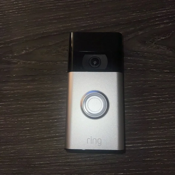 Ring Video Doorbell in Black and Silver - Picture 1 of 2